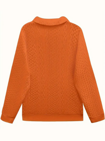 Zoé | Modern Zip-Up Sweater