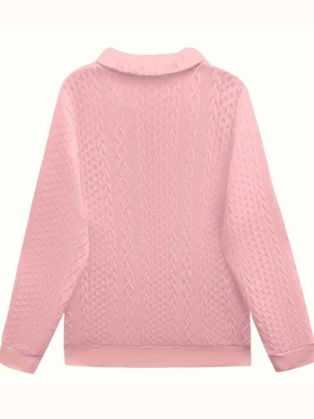 Zoé | Modern Zip-Up Sweater