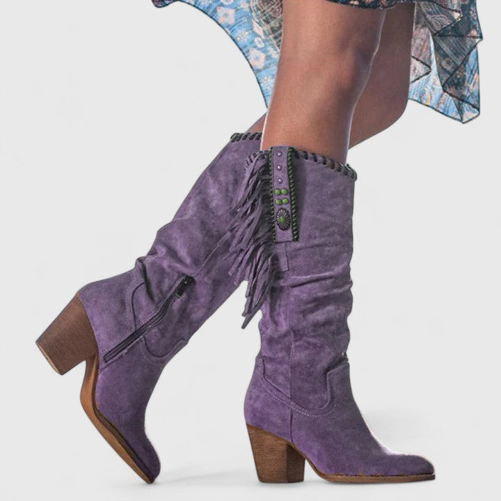 Indie | Orthopedic Block Heeled Boots
