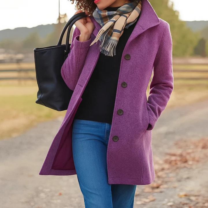Aubrey | Timeless Button-Up Coat