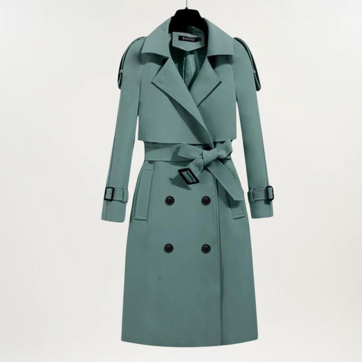 Ashly | Extended Length Trench Coat