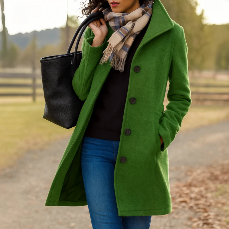 Aubrey | Timeless Button-Up Coat