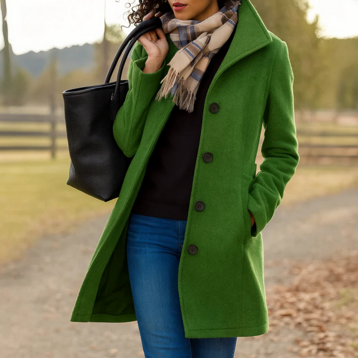 Aubrey | Timeless Button-Up Coat