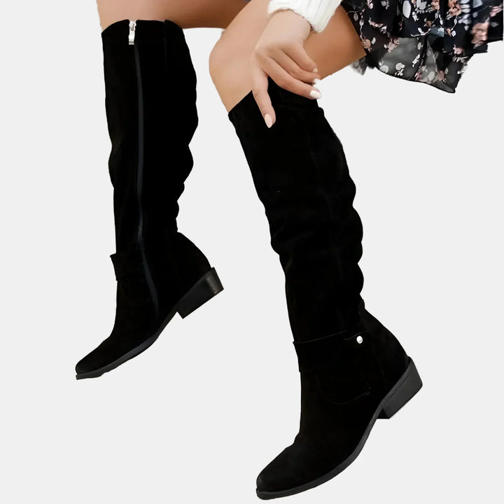 Avery | Low-Heeled Boots