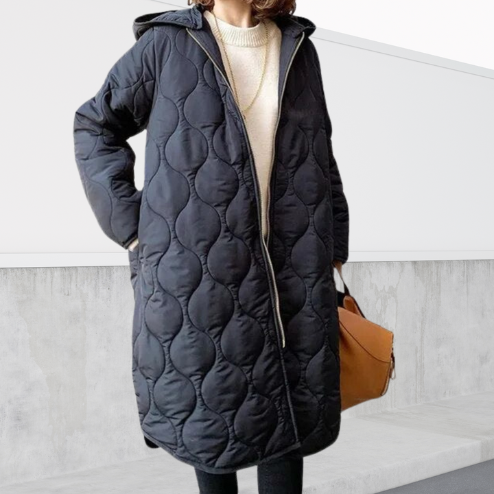 Nordica | Oversized Hooded Parka with Unique Accents