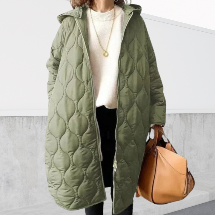 Nordica | Oversized Hooded Parka with Unique Accents