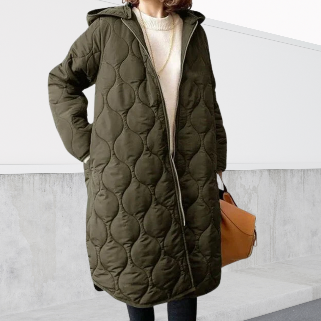 Nordica | Oversized Hooded Parka with Unique Accents