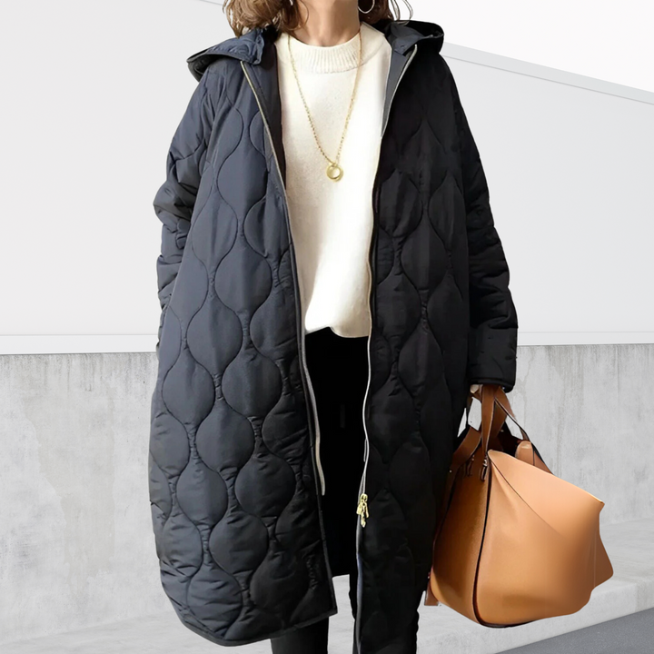 Nordica | Oversized Hooded Parka with Unique Accents