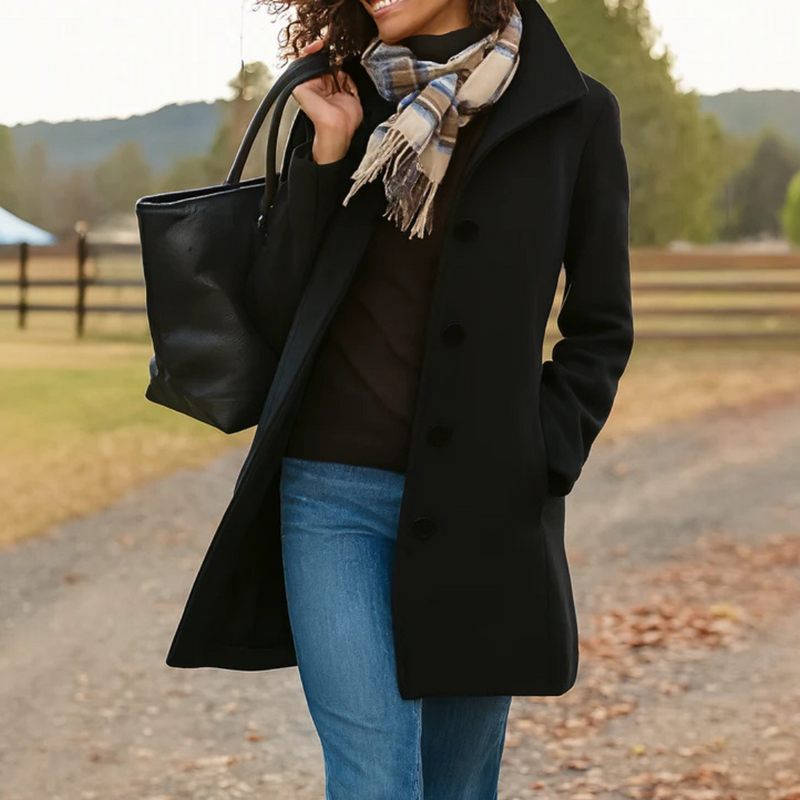 Aubrey | Timeless Button-Up Coat