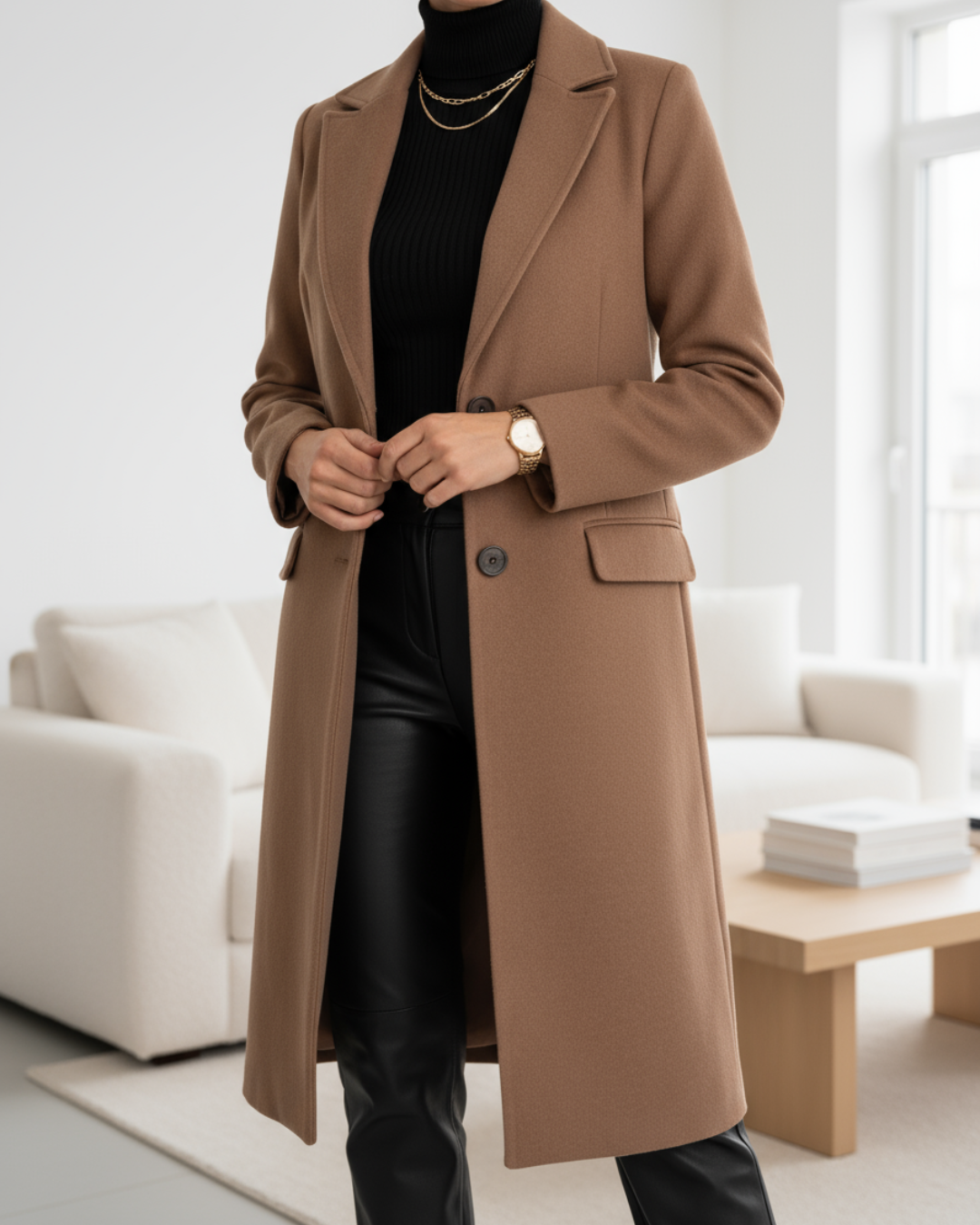 Judith | Stylish Long Coat