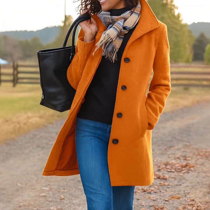 Aubrey | Timeless Button-Up Coat