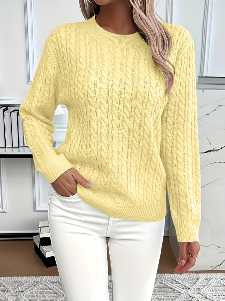 Blanca | Ladies' Cable Jumper