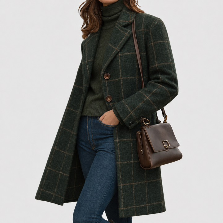 Mariza | Cozy Fabric-Blend Overcoat