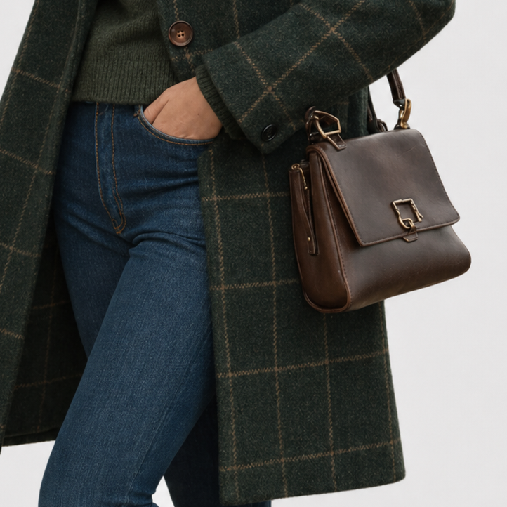 Mariza | Cozy Fabric-Blend Overcoat