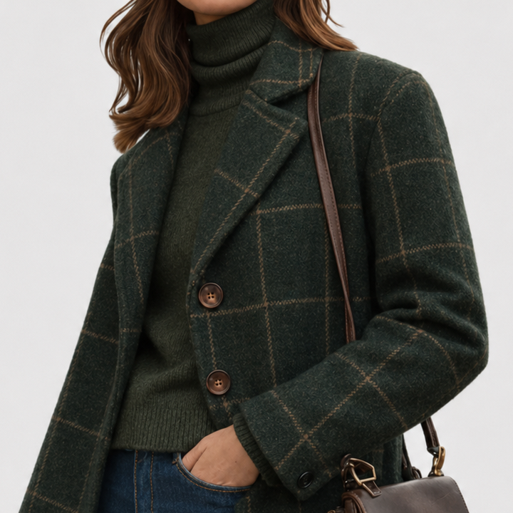 Mariza | Cozy Fabric-Blend Overcoat