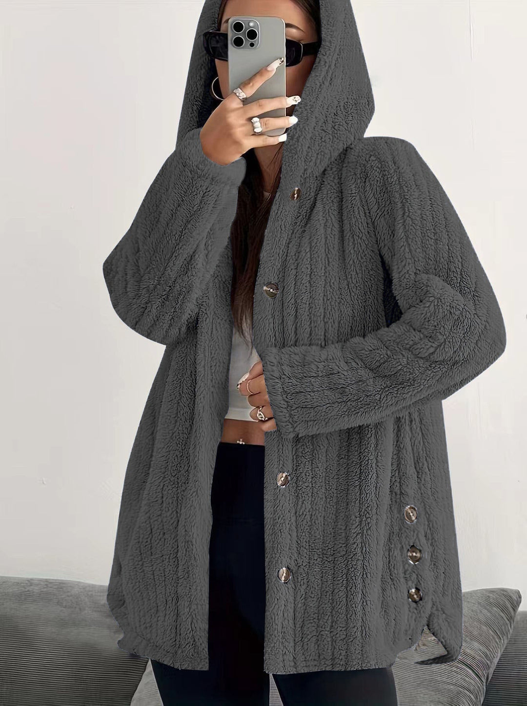 Kendall | Hooded Cardigan