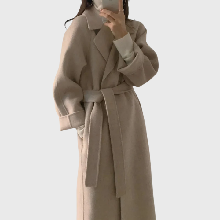 Claire | Classic Belted Overcoat