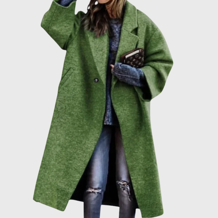 Hazel | Chic Longline Coat