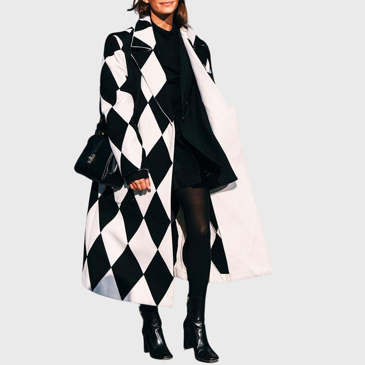 Hazel | Chic Longline Coat