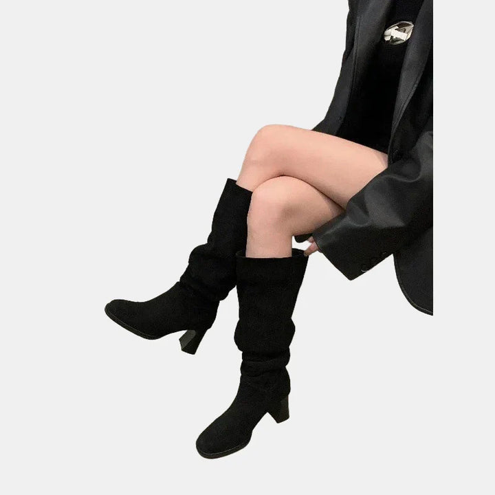 Evie | Pointed-Toe Block Heels