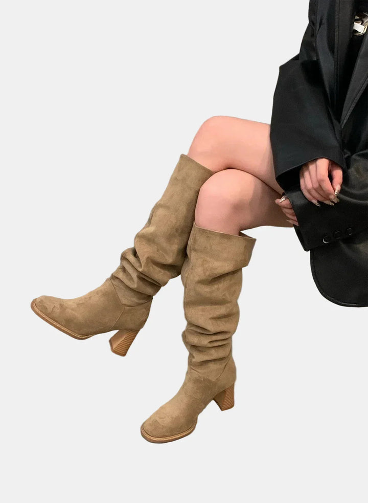 Evie | Pointed-Toe Block Heels