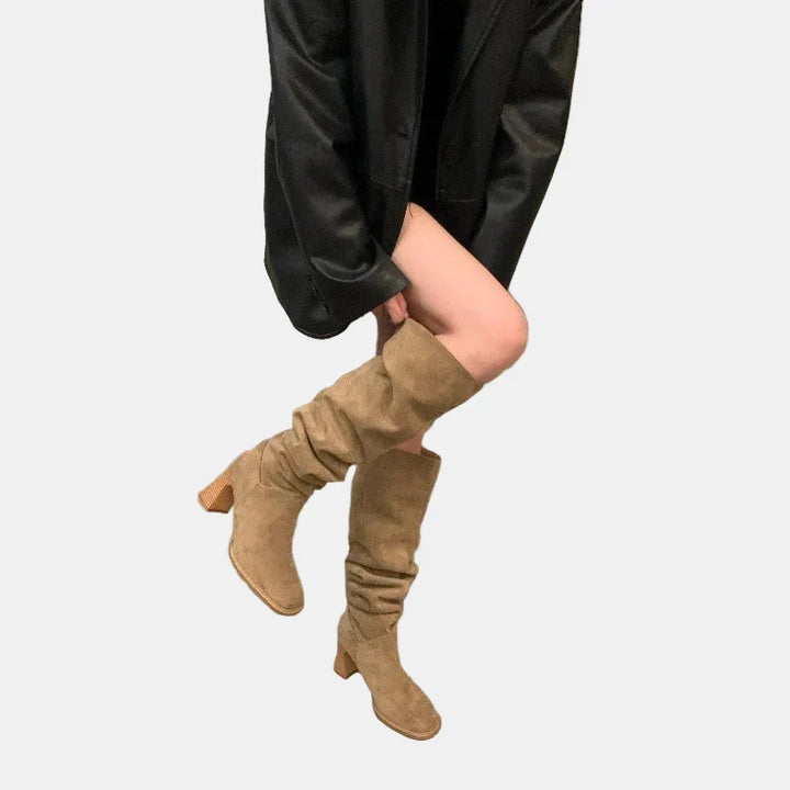 Evie | Pointed-Toe Block Heels