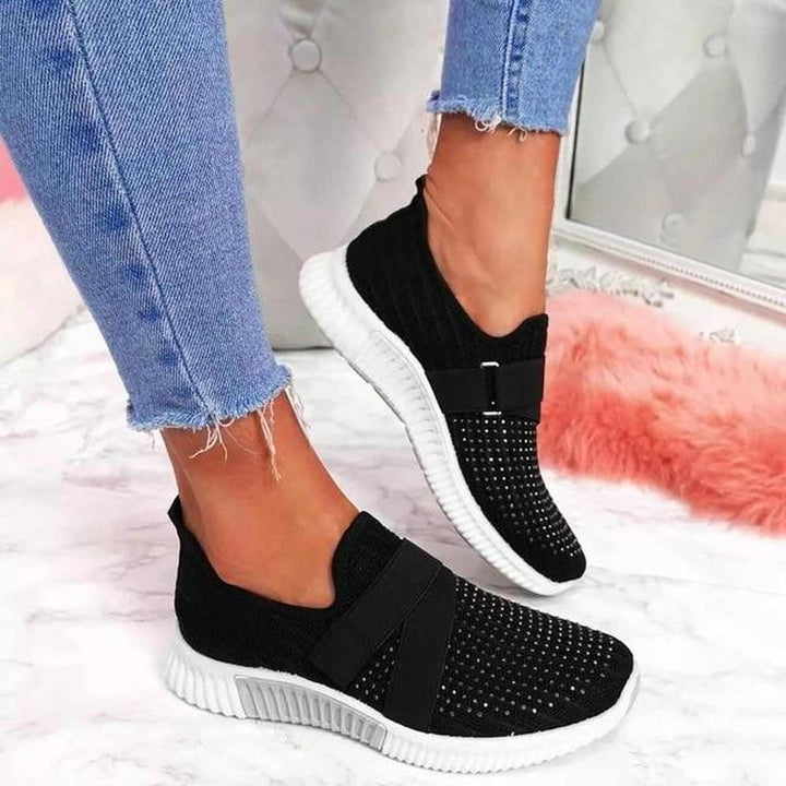 Women Knit Sole Sports Wear Sneakers