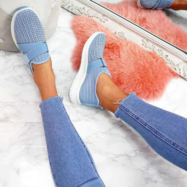 Women Knit Sole Sports Wear Sneakers
