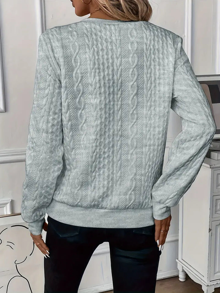 Zoé | Modern Zip-Up Sweater