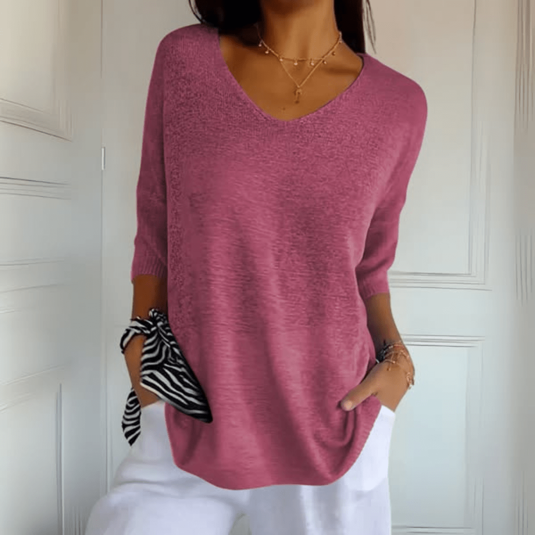 Toni | V-Neck Top