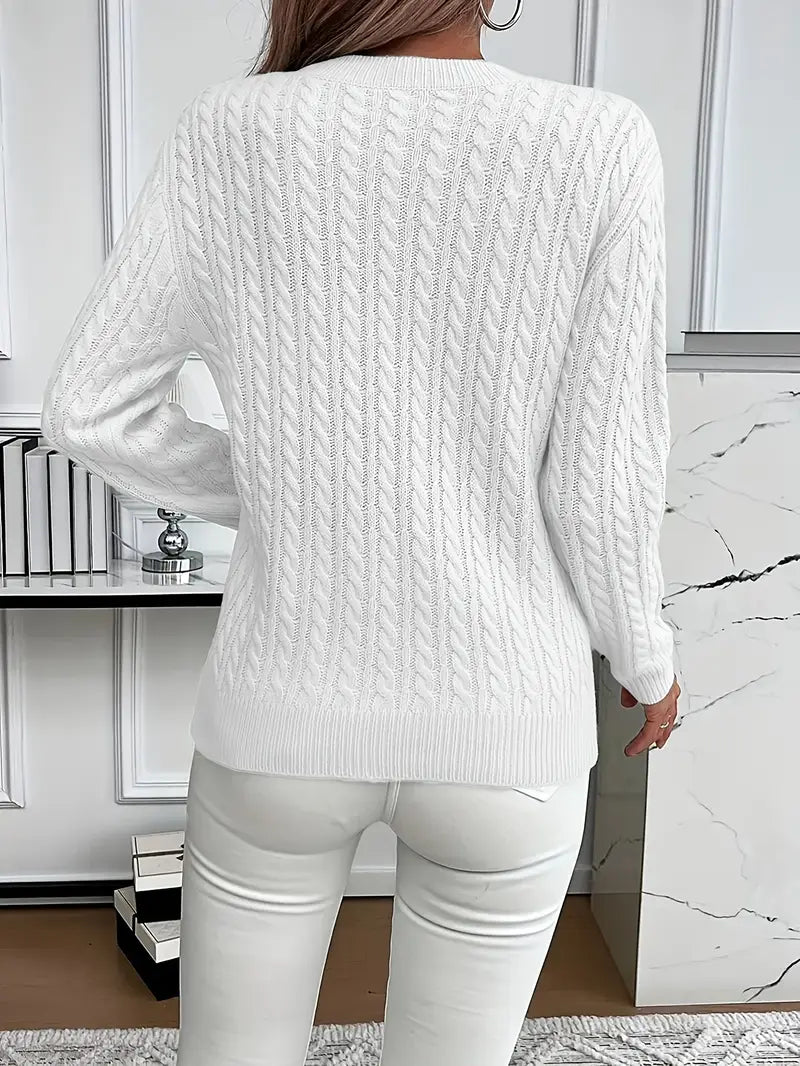 Blanca | Ladies' Cable Jumper