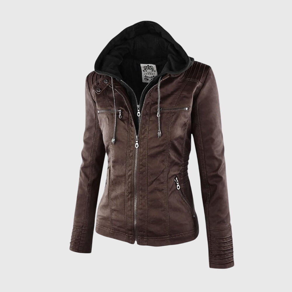 KAROLINE | The Stylish and Unique Leather Jacket