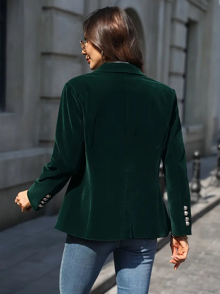 Carole | Luxurious Velvet Blazer
