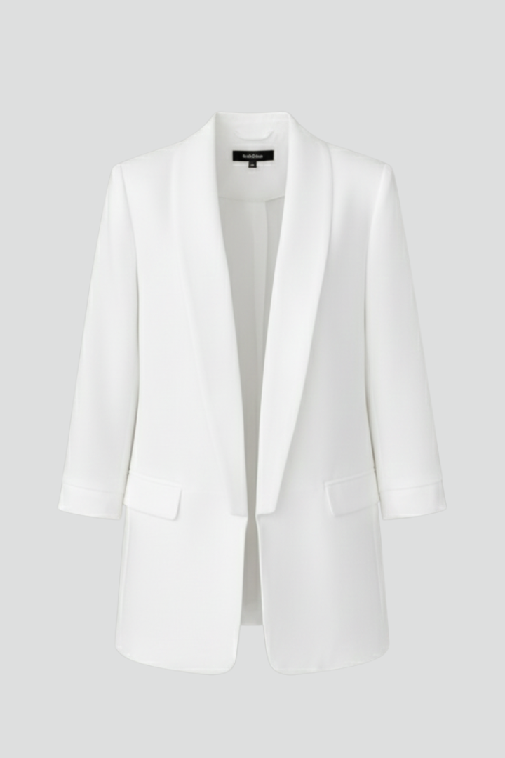 Elysia | Women's Tailored Wrap Collar Blazer