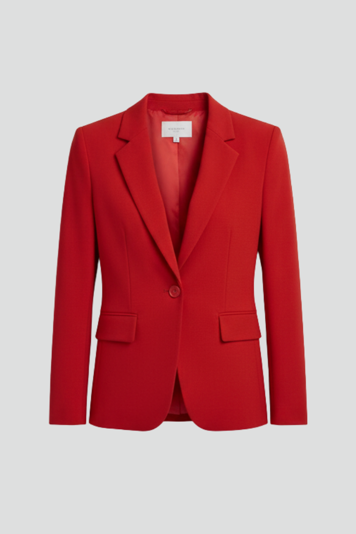 Marisol | Women's Long Sleeve Blazer with Notched Lapel
