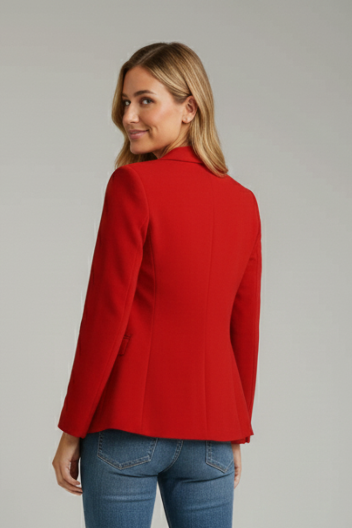 Marisol | Women's Long Sleeve Blazer with Notched Lapel