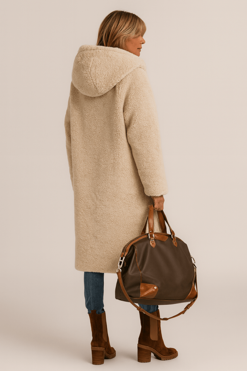 SASHA | SOFT AND  LUSH REVERSIBLE COAT